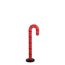 Load image into Gallery viewer, Life-Size Red Candy Cane Prop Set