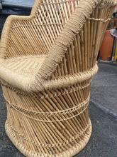 Load image into Gallery viewer, Adult Agarva Rattan Barrel Chair Set (2)