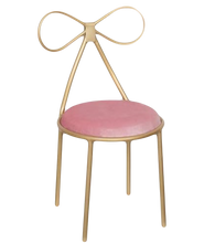 Load image into Gallery viewer, Pink & Gold Kid’s Chairs (16 Available)