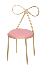 Load image into Gallery viewer, Pink & Gold Kid’s Chairs (16 Available)
