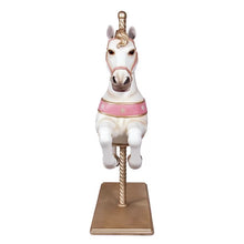 Load image into Gallery viewer, Life-Size Carousel Horse (Pink)