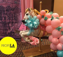Load image into Gallery viewer, Life-Size Carousel Horse (Pink)