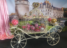 Load image into Gallery viewer, Vintage Ivory Carriage Cart