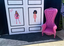 Load image into Gallery viewer, Queen Throne (Pink)