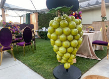 Load image into Gallery viewer, Winery Prop Duo (Giant Wine Bottle & Grapes