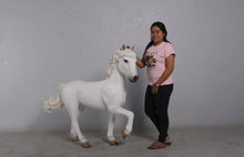 Load image into Gallery viewer, White Pony Horse
