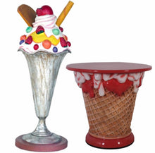 Load image into Gallery viewer, Ice-Cream Prop Bundle (Sundae & Table)