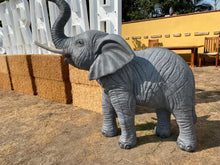 Load image into Gallery viewer, Life-Size Standing Elephant