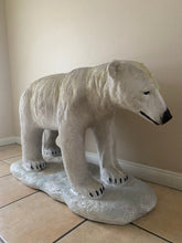 Load image into Gallery viewer, Life-Size Baby Polar Statue