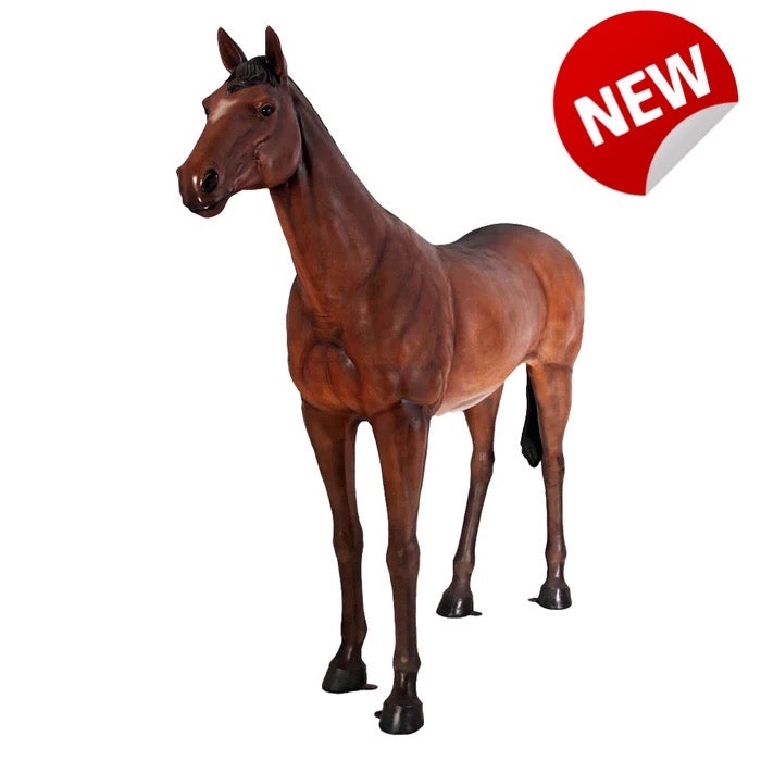 Life-Size Horse (Brown)