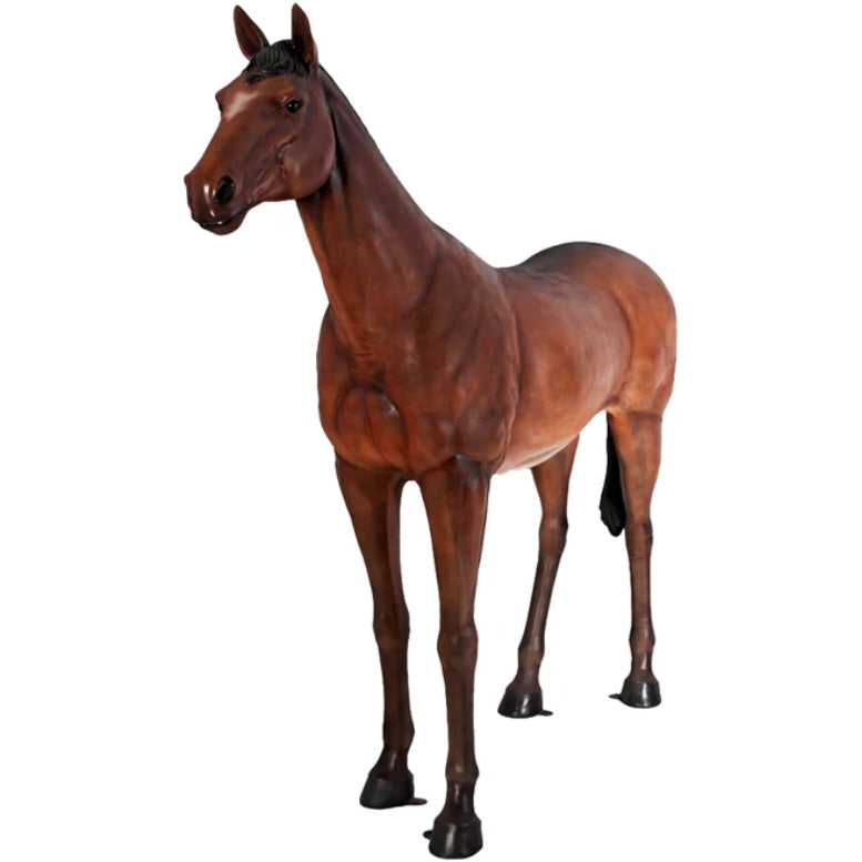 Life-Size Horse (Brown) – PROPS LA