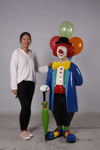 Load image into Gallery viewer, Life-Size Circus Clown Statue

