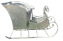 Load image into Gallery viewer, Life-Size Silver Sleigh
