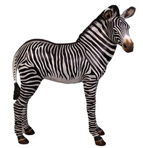 Life-Size Baby Zebra Statue