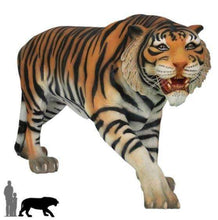 Load image into Gallery viewer, Life-Size Tiger Statue
