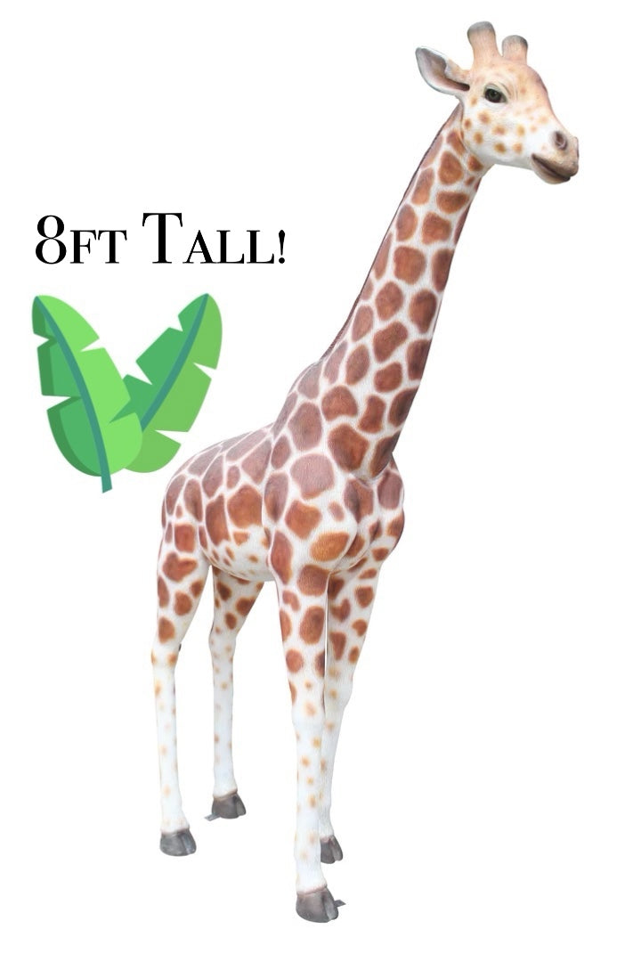 Life-Size 8ft Giraffe