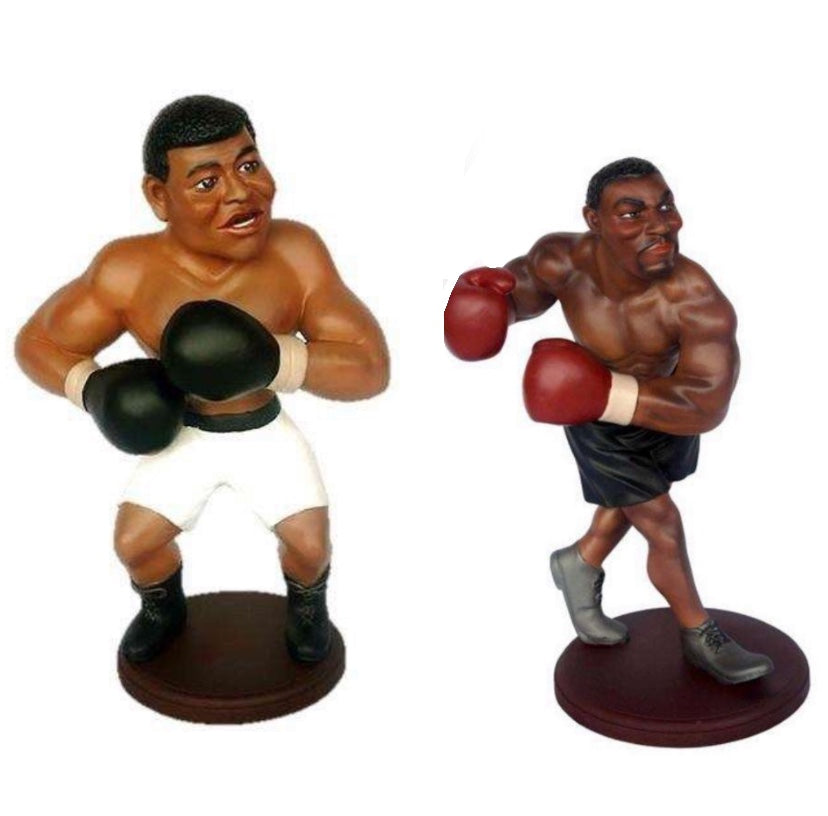 Ali & Tyson Table Top Boxing Props
