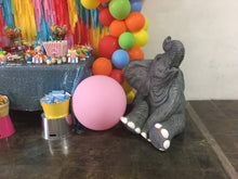 Load image into Gallery viewer, Life-Size Sitting Baby Elephant
